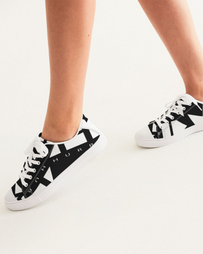 Women's Faux-Leather Sneaker