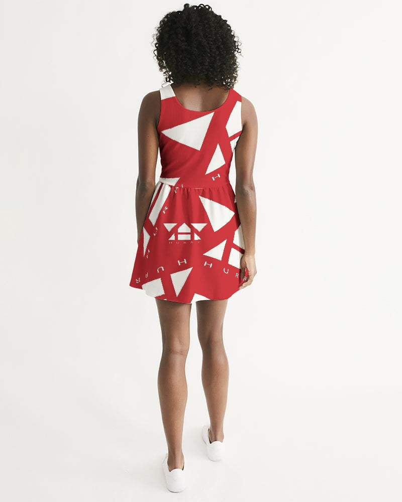 Women's Scoop Neck Skater Dress