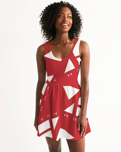 Women's Scoop Neck Skater Dress