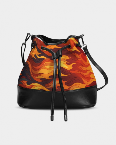 Mini Drawstring Bucket Bag